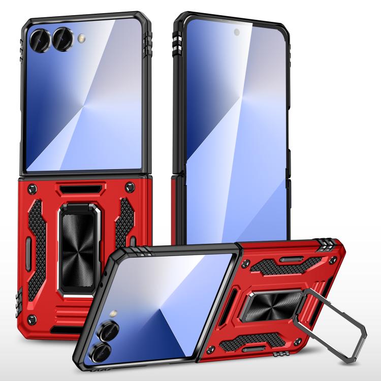 Odolný Kryt Armor case červený – Samsung Galaxy Z Flip 7 / Z Flip 8 | Levné Kryty | Levné Kryty | Levné Kryty