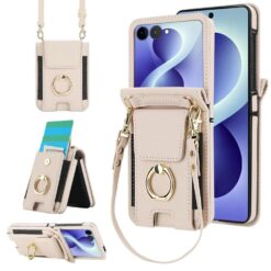 Peněženkové pouzdro Business Wallet bílé – Samsung Galaxy Z Flip 8