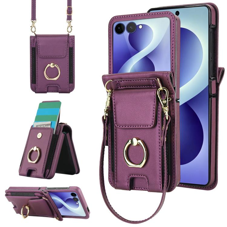 Peněženkové pouzdro Business Wallet bordové – Samsung Galaxy Z Flip 8 | Levné Kryty | Levné Kryty | Levné Kryty