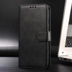 Alternative view of Peněženkové pouzdro Classic Leather case černé – Xiaomi Redmi 17