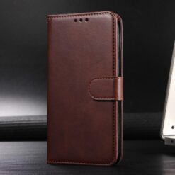 Alternative view of Peněženkové pouzdro Classic Leather case hnědé – Xiaomi Redmi 17