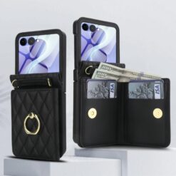 Alternative view of Peněženkové pouzdro Diamond Card case černé – Samsung Galaxy Z Flip 8