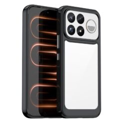 Ochranný kryt Colorful Acrylic case černý – Xiaomi Poco F9 Ultra