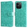 Peněženkové pouzdro Embossing Pattern Slunečnice růžové – Xiaomi Redmi Note 17 Pro Max | Levné Kryty | Levné Kryty | Levné Kryty