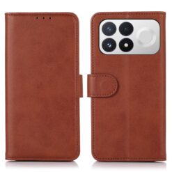 Peněženkové pouzdro Magnetic fresh case hnědé – Xiaomi Poco F9 Pro | Levné Kryty | Levné Kryty | Levné Kryty