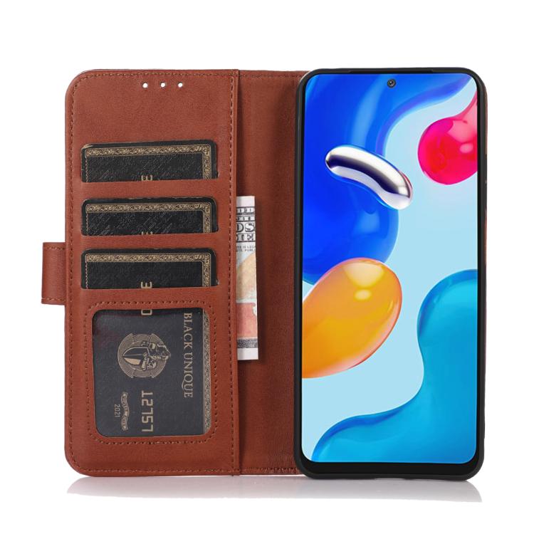 Peněženkové pouzdro Magnetic fresh case hnědé – Xiaomi Poco F9 Pro | Levné Kryty | Levné Kryty | Levné Kryty