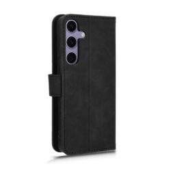 Peněženkové pouzdro Solid černé – Samsung Galaxy S26 FE | Levné Kryty | Levné Kryty | Levné Kryty