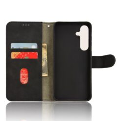 Peněženkové pouzdro Solid černé – Samsung Galaxy S26 FE | Levné Kryty | Levné Kryty | Levné Kryty