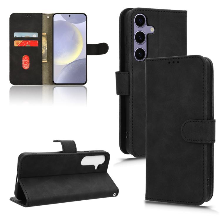 Peněženkové pouzdro Solid černé – Samsung Galaxy S26 FE | Levné Kryty | Levné Kryty | Levné Kryty