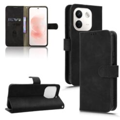 Peněženkové pouzdro Solid černé – Xiaomi Redmi Note 17 Pro Max | Levné Kryty | Levné Kryty | Levné Kryty
