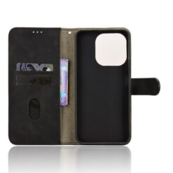 Peněženkové pouzdro Solid černé – Xiaomi Redmi Note 17 Pro Max | Levné Kryty | Levné Kryty | Levné Kryty