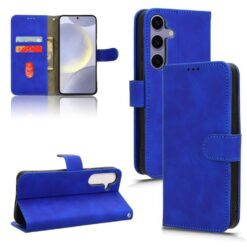 Peněženkové pouzdro Solid modré – Samsung Galaxy S26 FE | Levné Kryty | Levné Kryty | Levné Kryty