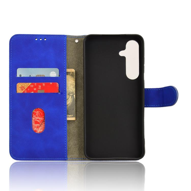 Peněženkové pouzdro Solid modré – Samsung Galaxy S26 FE | Levné Kryty | Levné Kryty | Levné Kryty
