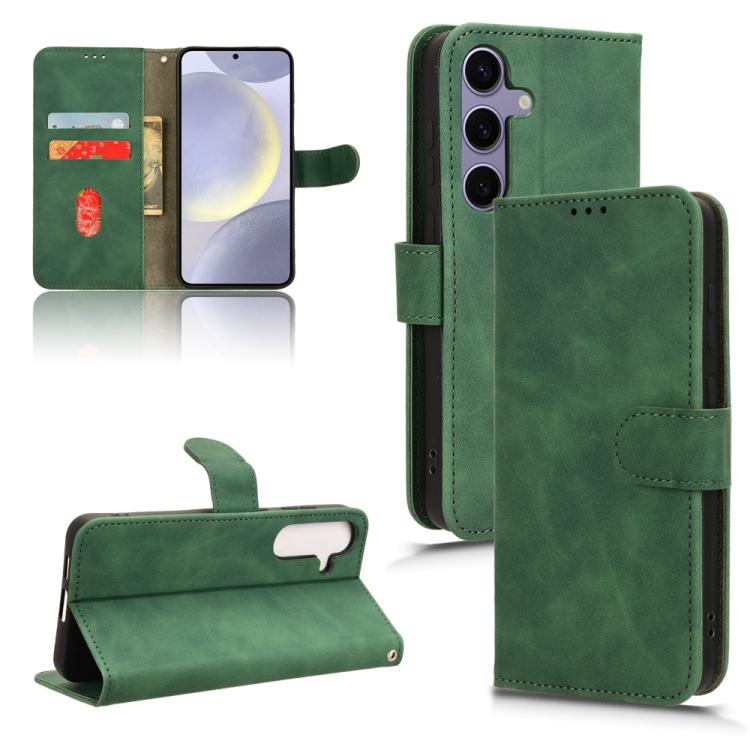 Peněženkové pouzdro Solid zelené – Samsung Galaxy S26 FE | Levné Kryty | Levné Kryty | Levné Kryty