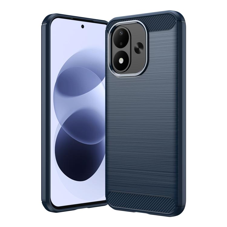 Zadní Kryt Carbon modrý – Xiaomi Redmi Note 17 / Redmi Note 17 5G | Levné Kryty | Levné Kryty | Levné Kryty