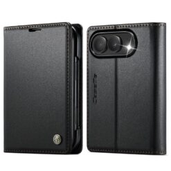 Knížkové pouzdro CaseMe Case černé – Apple iPhone Duo