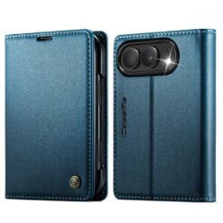 Knížkové pouzdro CaseMe Case modré – Apple iPhone Duo