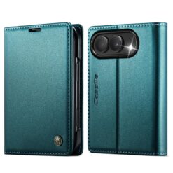 Knížkové pouzdro CaseMe Case zelené – Apple iPhone Duo