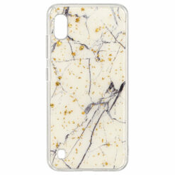 Kryt Forcell Marble zlatý – Samsung Galaxy A10