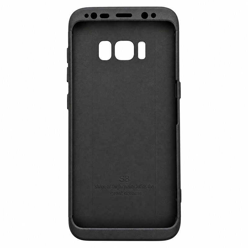 Zadní kryt 360 Protection černý – Samsung Galaxy S8 | Levné Kryty | Levné Kryty | Levné Kryty